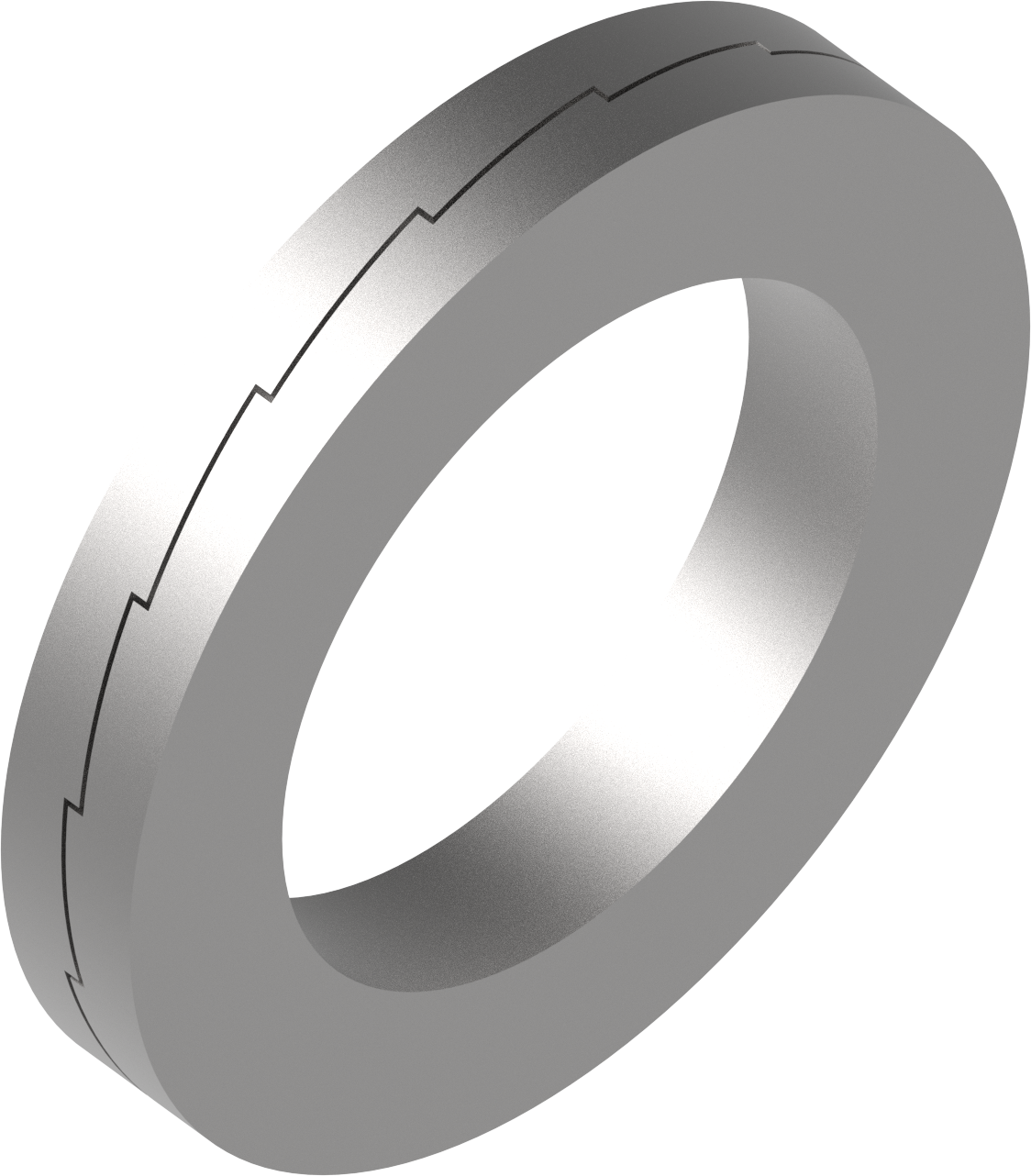 L/WASHER, NORD-LOCK 9/16" ZF GLUED PN 3548184