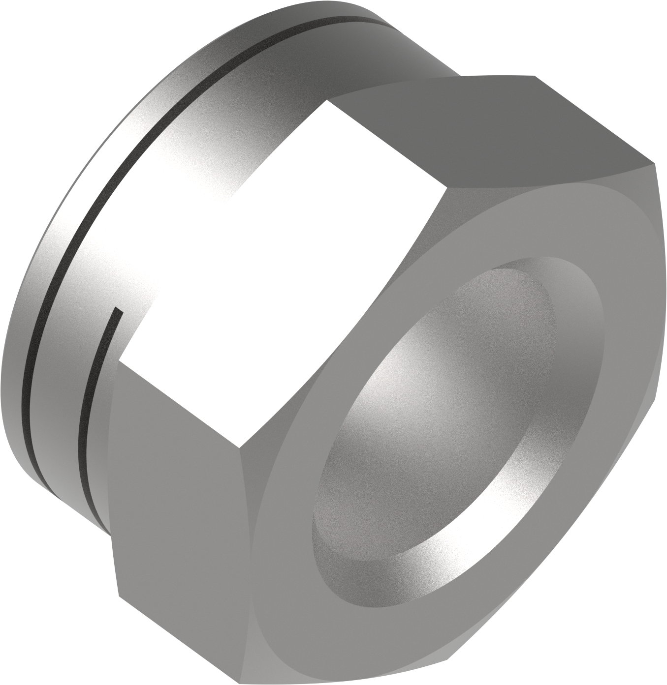 Tuerca hexagonal ESL de 1"-8 UNC G8 PN 5008634