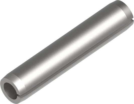 Pasador de resorte en espiral de acero inoxidable de 1/4" x 1-1/4" HCK, número de pieza 5006015