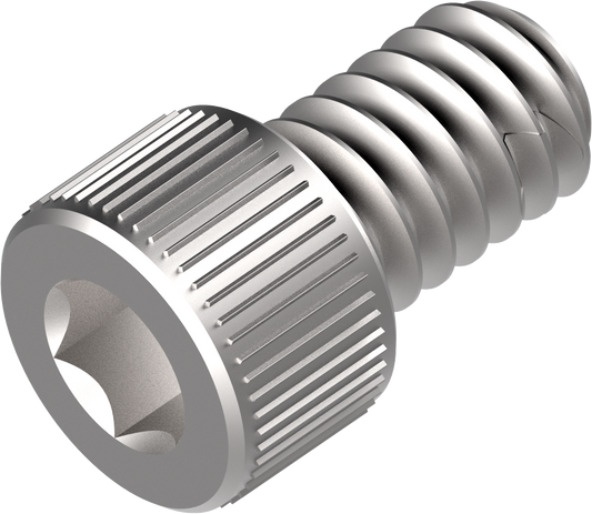 SCREW, 1/4"-20 X 3/8" THREAD LOCKING SS PN 5010340