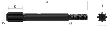 SHK MON HC120 R32 045/490 PN 450750
