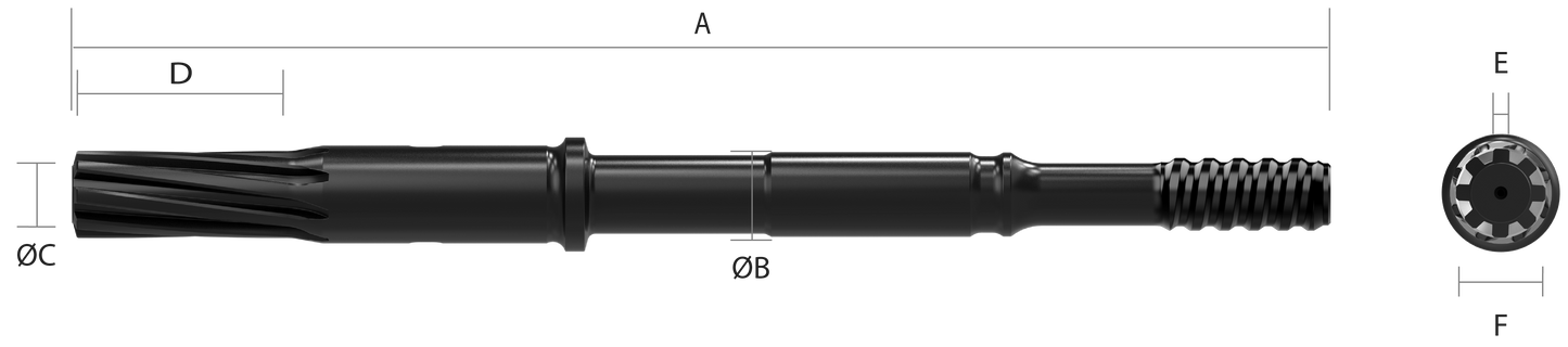 SHK COP 2150/2550 EXT HM45 60/770 HS PN 450939