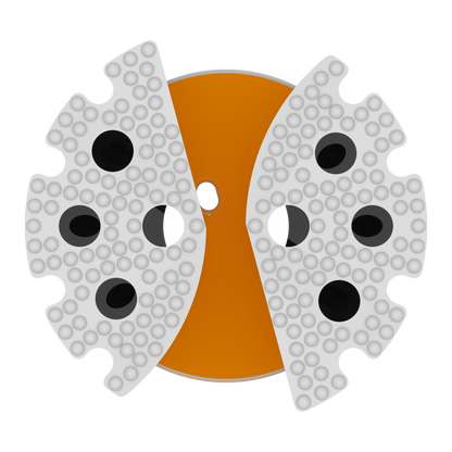 BIT, FF DHM NW R/P LYB RED/GREEN H R C16 CCBH 12mm BTFLY PN 4057055